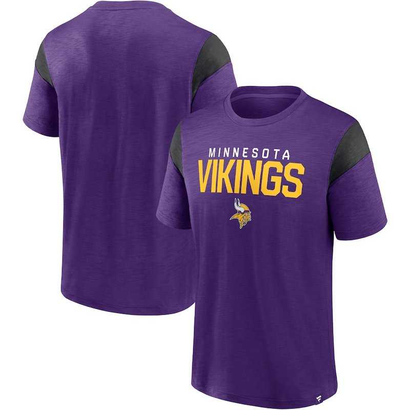 Minnesota Vikings Fanatics Branded Purple Home Stretch Team Men's T-Shirt,We sell and wholesale Minnesota Vikings Fanatics Branded Purple Home Stretch Team Men's T-Shirt on line form chian!